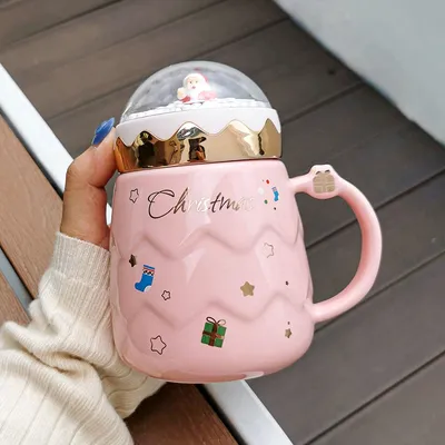 Christmas Snowglobe Cup