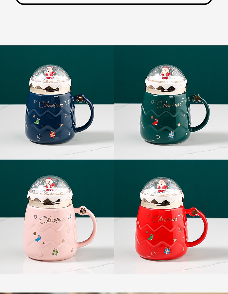 Christmas Snowglobe Cup