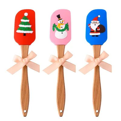 Christmas Spatula Silicone Baking Tool