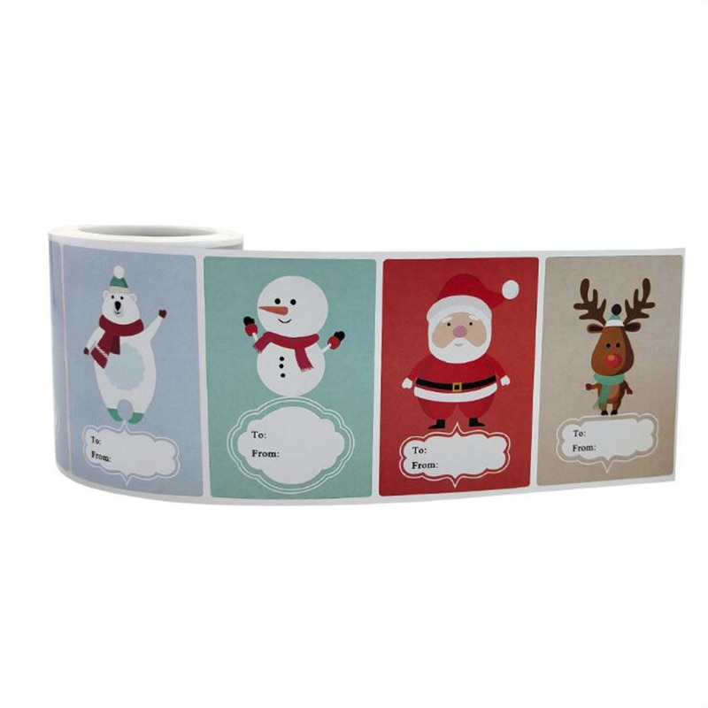 Christmas Sticker Tags (50 pcs) Christmas Sticker Tags (50 pcs)