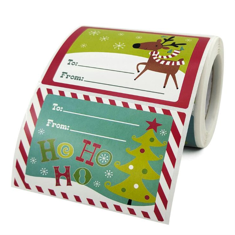 Christmas Sticker Tags (50 pcs) Christmas Sticker Tags (50 pcs)
