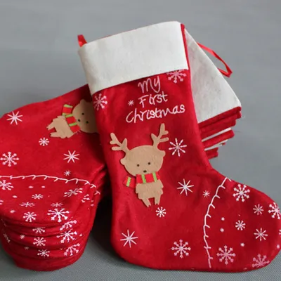 Christmas Stocking Lovely Holiday Decoration Christmas Stocking Lovely Holiday Decoration
