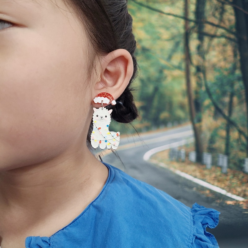Christmas Stud Earrings Trendy Accessory