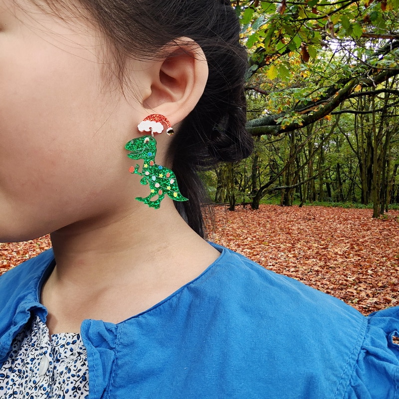 Christmas Stud Earrings Trendy Accessory