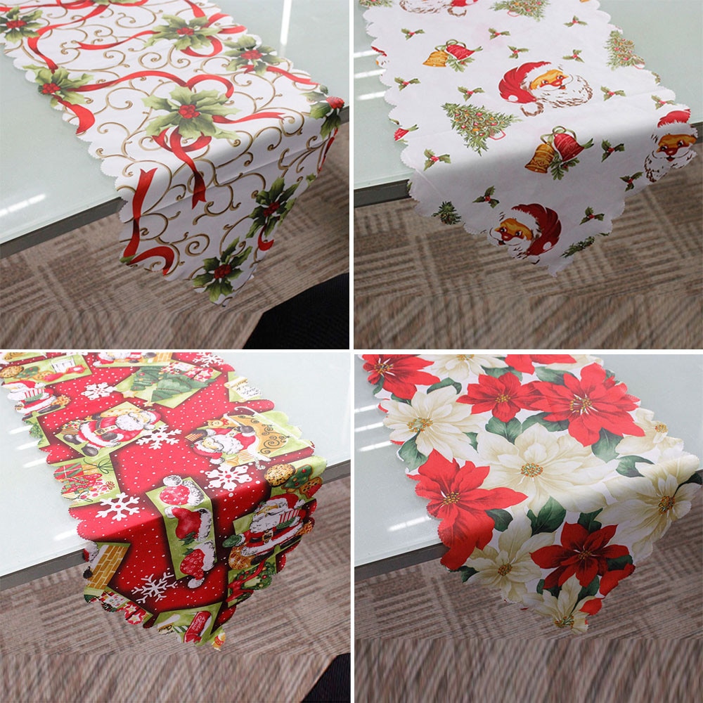 Christmas Table Runner Decorative Cloth Christmas Table Runner Decorative Cloth