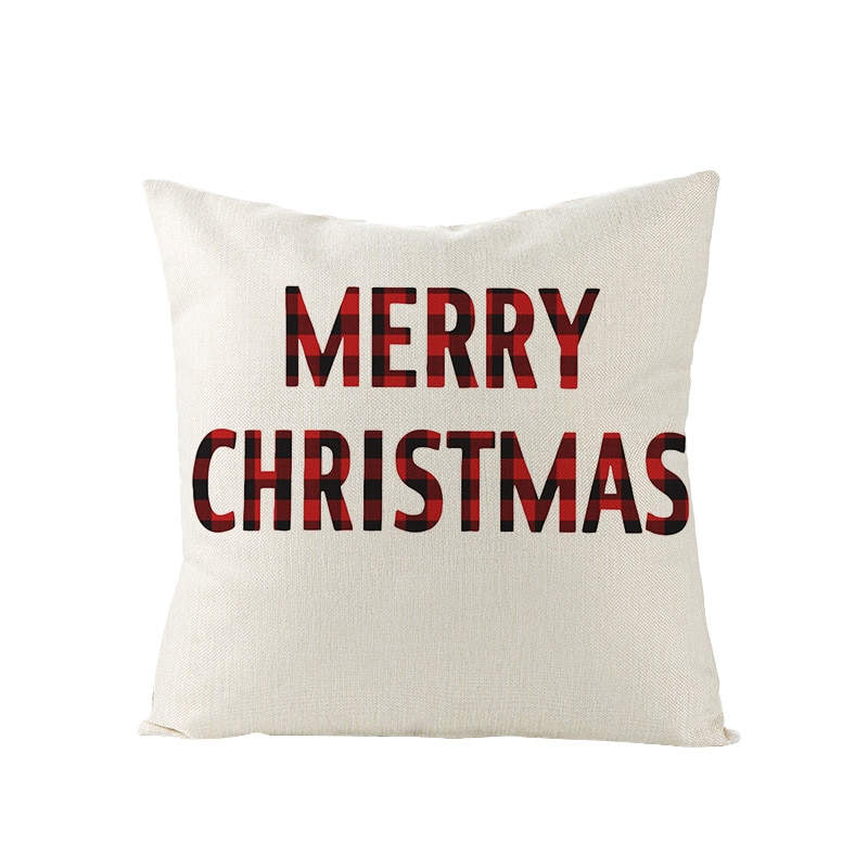Christmas Throw Pillow Cover Christmas Throw Pillow Cover