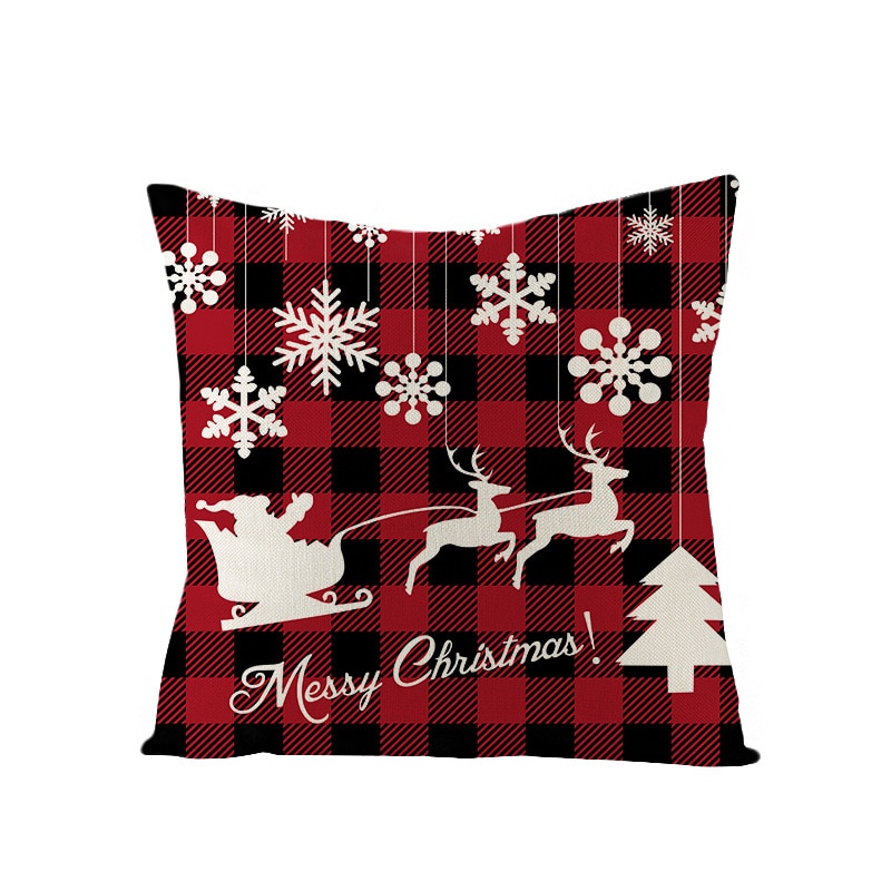 Christmas Throw Pillow Cover Christmas Throw Pillow Cover