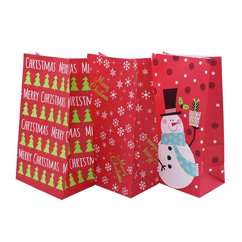 Christmas Treat Bags Party Favor (5pcs) Christmas Treat Bags Party Favor (5pcs)
