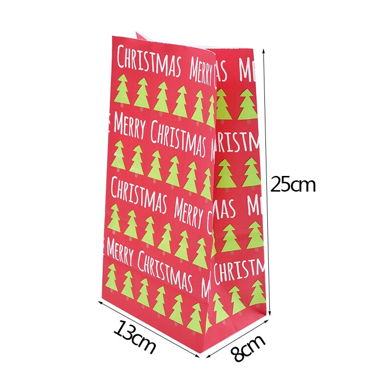 Christmas Treat Bags Party Favor (5pcs) Christmas Treat Bags Party Favor (5pcs)
