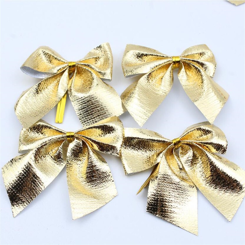 Christmas Tree Bows Hanging Decors (12 pcs)