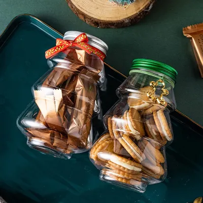 Christmas Tree Jar Cookie Holder