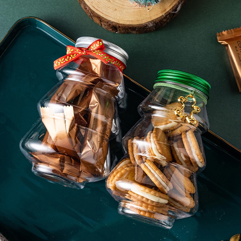 Christmas Tree Jar Cookie Holder Christmas Tree Jar Cookie Holder