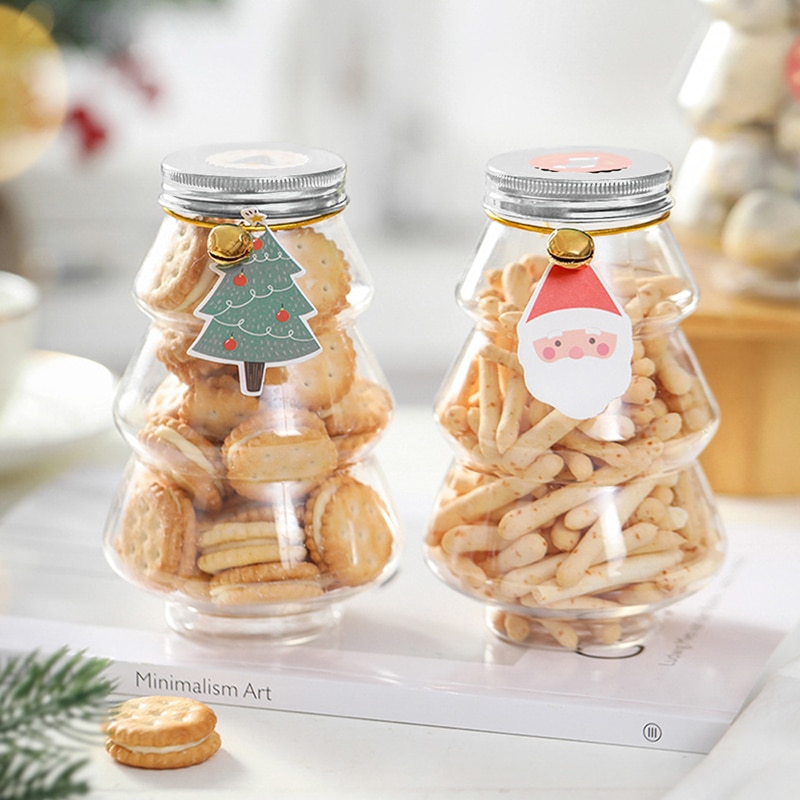 Christmas Tree Jar Cookie Holder