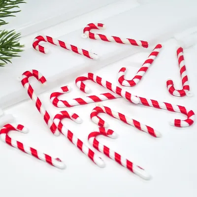 Christmas Tree Miniature Candy Canes (24 pcs)