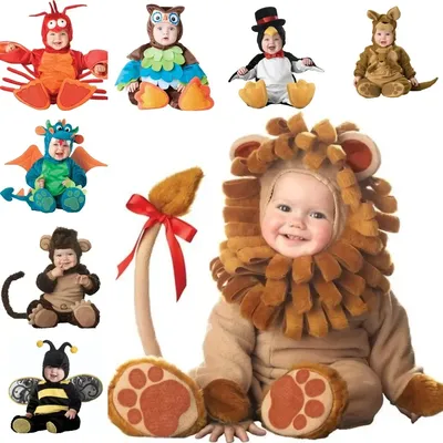 Christmas Xmas Holiday Halloween Costume Infant Baby Variety of Christmas Characters and Animals Costume for Babies