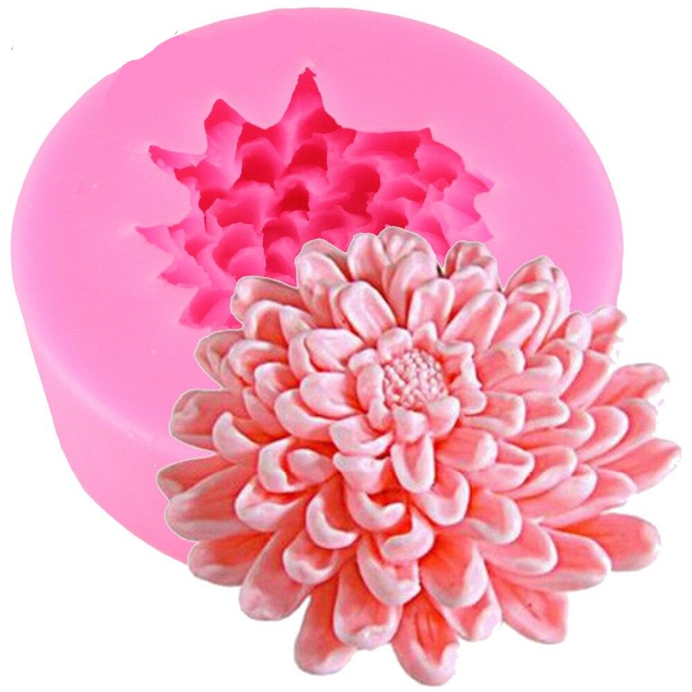 Chrysanthemum Flower Silicone Mold