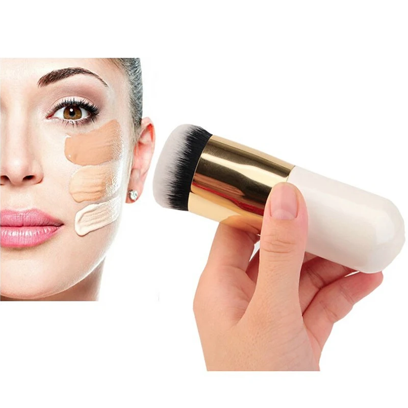 Chubby Pier Foundation Brush Flat Cream Makeup Brush Professional Cosmetic Brush Chubby Pier Foundation Brush Flat Cream Makeup Brush Professional Cosmetic Brush