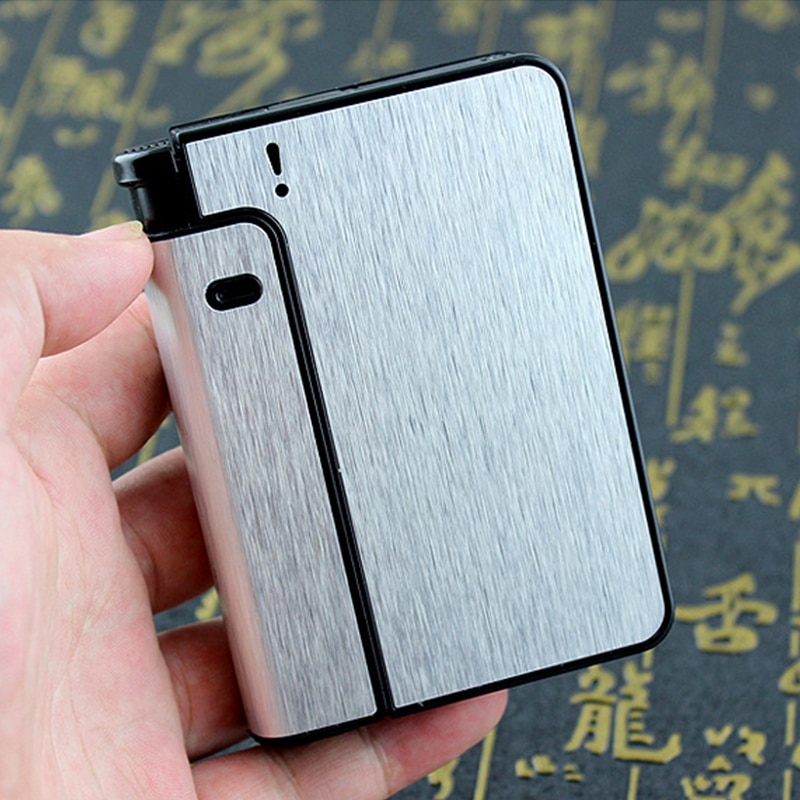 Cigarette Case with Lighter Automatic Container Cigarette Case with Lighter Automatic Container