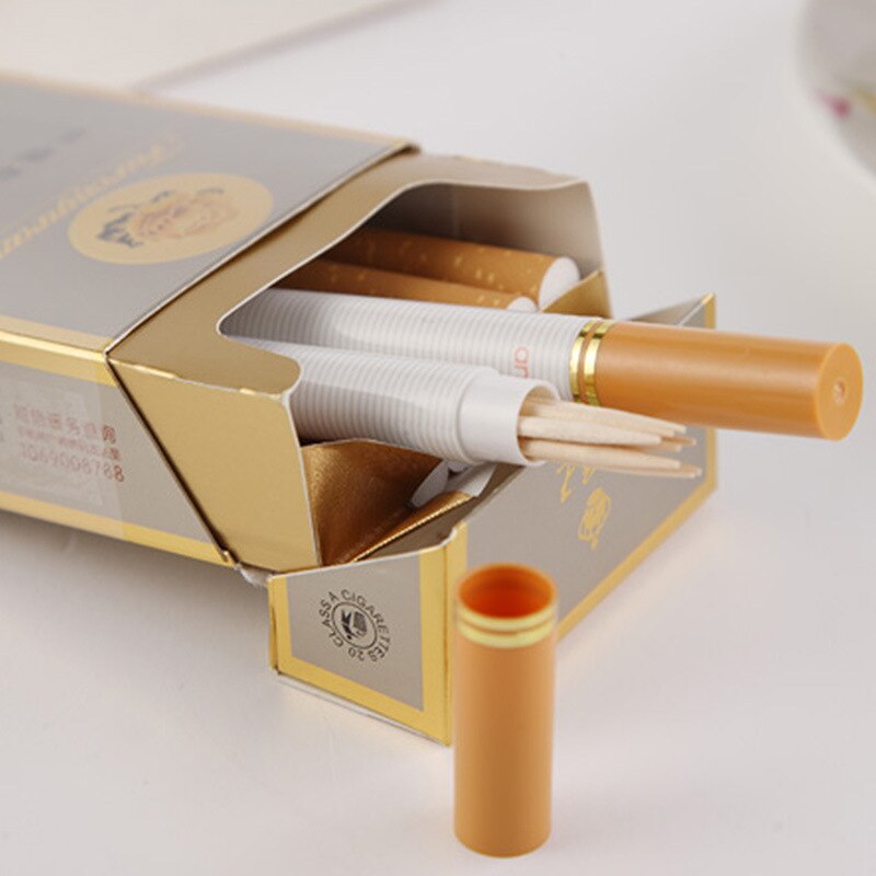 Cigarette Design Pocket Toothpick Holder (2 pcs) Cigarette Design Pocket Toothpick Holder (2 pcs)