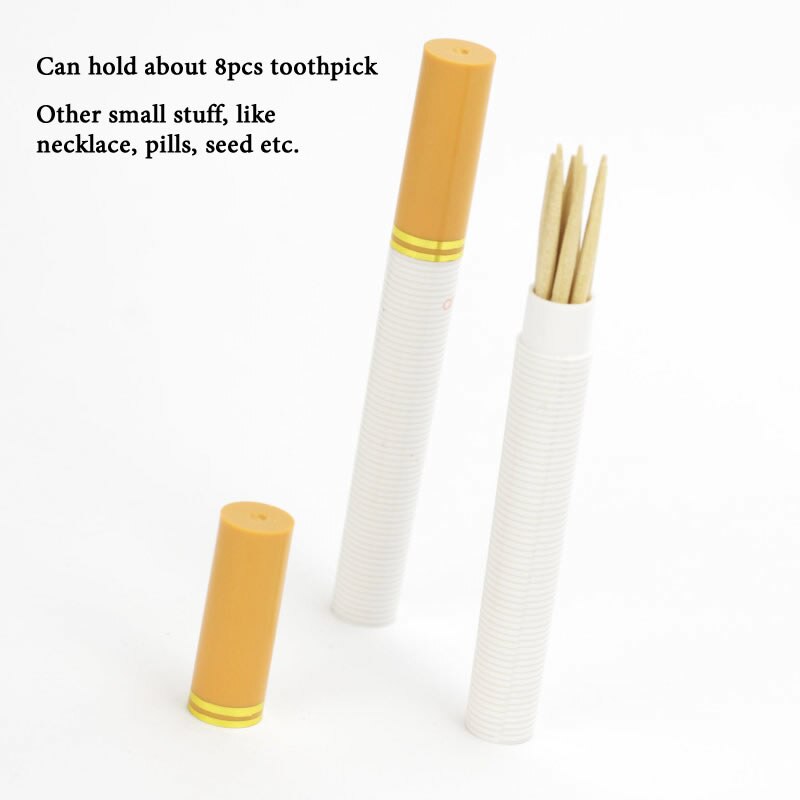 Cigarette Design Pocket Toothpick Holder (2 pcs) Cigarette Design Pocket Toothpick Holder (2 pcs)
