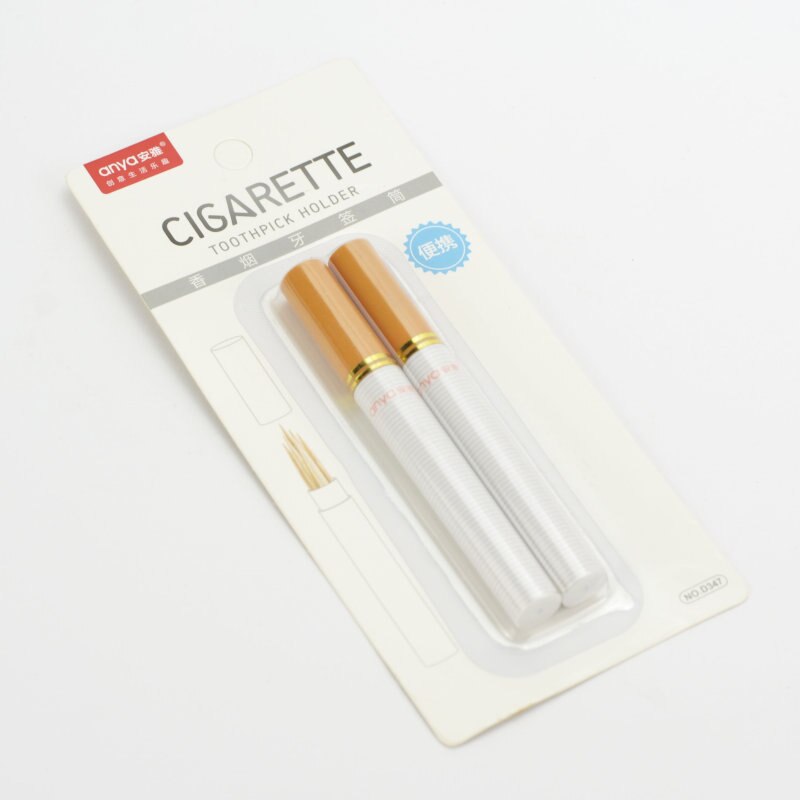 Cigarette Design Pocket Toothpick Holder (2 pcs) Cigarette Design Pocket Toothpick Holder (2 pcs)
