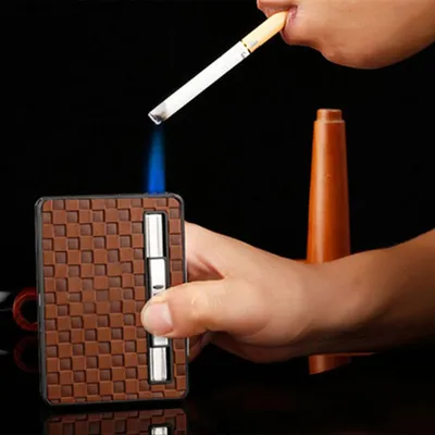 Cigarette Holder Automatic Ejection with Lighter 2-in-1 Cigarette Holder Automatic Ejection with Lighter 2-in-1