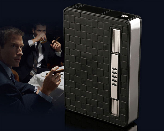 Cigarette Holder Automatic Ejection with Lighter 2-in-1 Cigarette Holder Automatic Ejection with Lighter 2-in-1