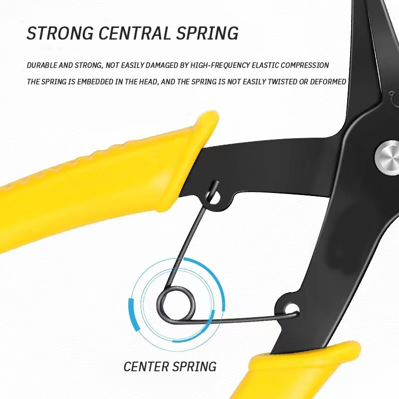 Circlip Pliers 2 in 1 Internal and External Dual Purpose Pliers External Spring Pliers Large Retaining Ring Removal