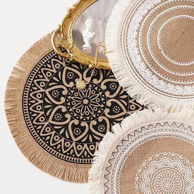Circular Placemat Nordic Style