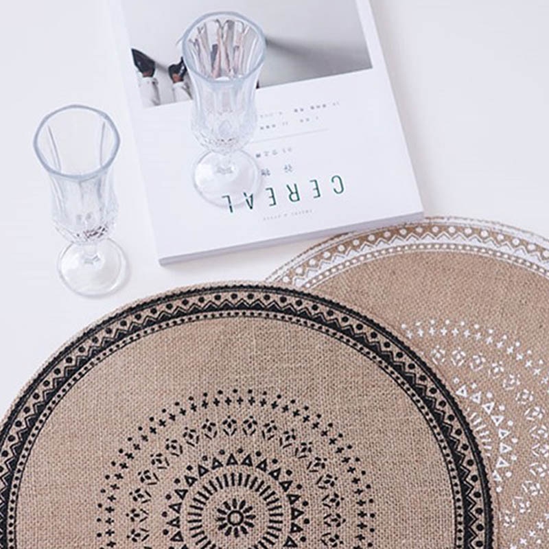 Circular Placemat Nordic Style