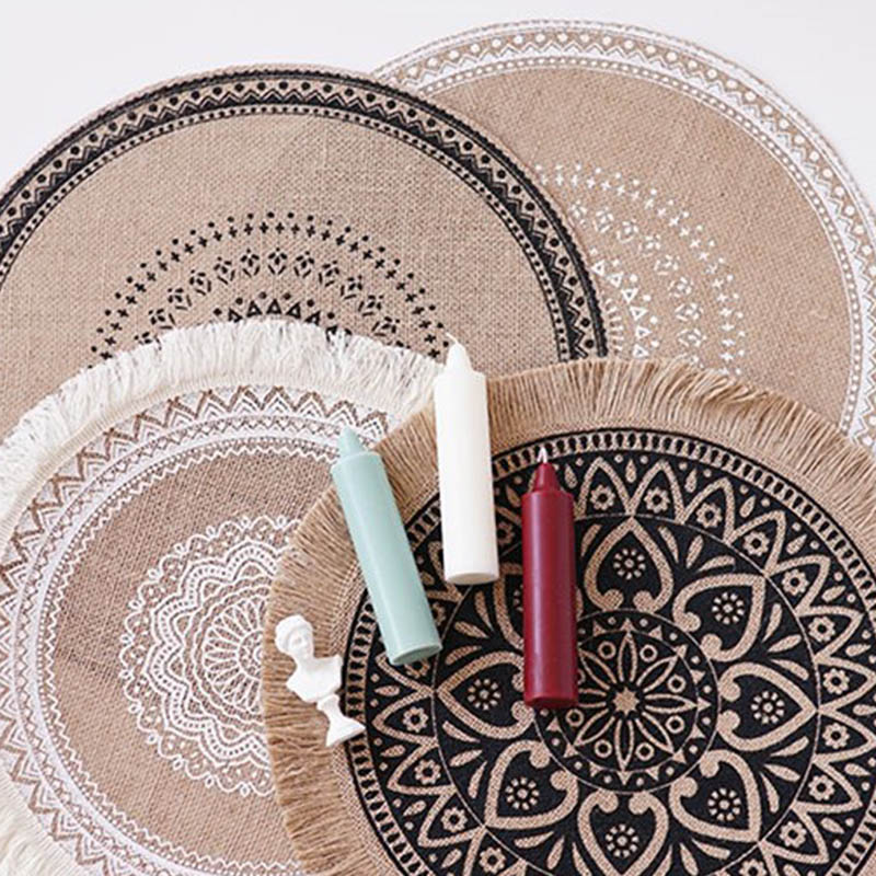 Circular Placemat Nordic Style