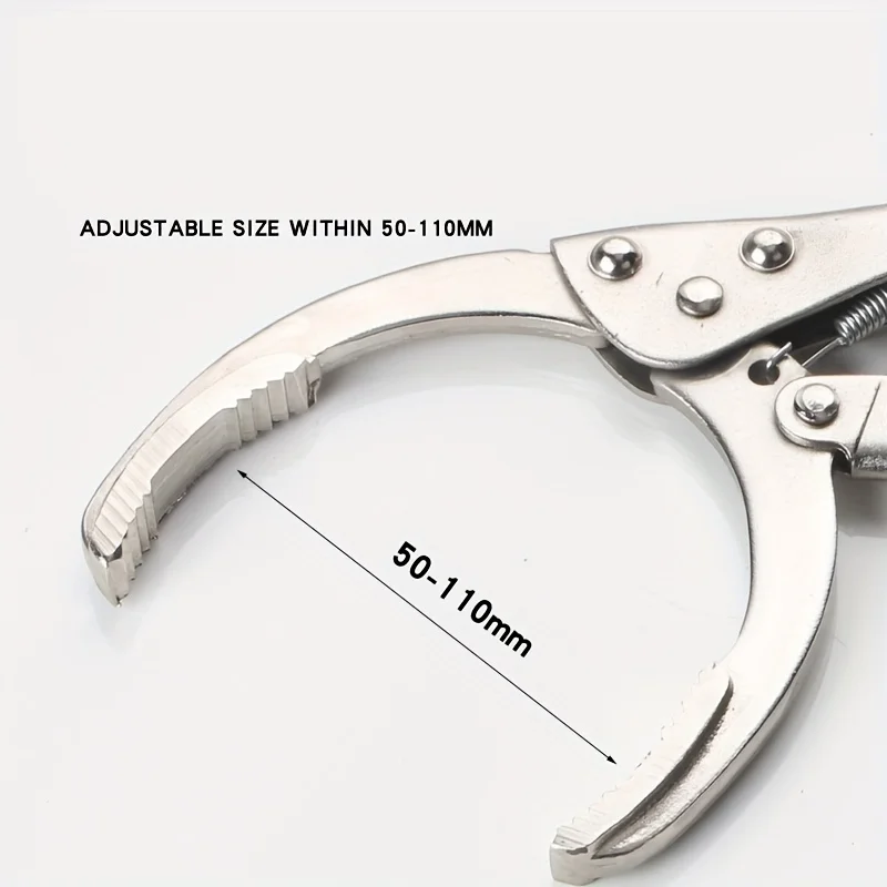 Clamp Filter Wrench Oil Grid Wrench Oil Change Adjustable Multi-Function Engine Oil Filter Wrench Car Disassembly Tool