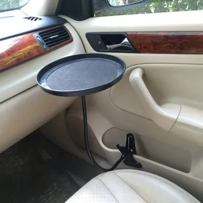 Clamp On Plastic Car Lunch Tray