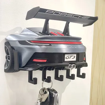 Classic 911 GT3 RS Mini Race Car Keyring hook Hanging Automobile Culture Home Wall Art Decor Car Model Ornament Gift Classic 911 GT3 RS Mini Race Car Keyring hook Hanging Automobile Culture Home Wall Art Decor Car Model Ornament Gift
