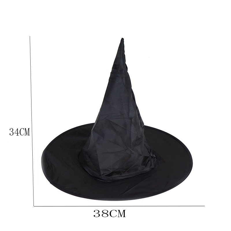Classic Black Witch Hat Costume Classic Black Witch Hat Costume