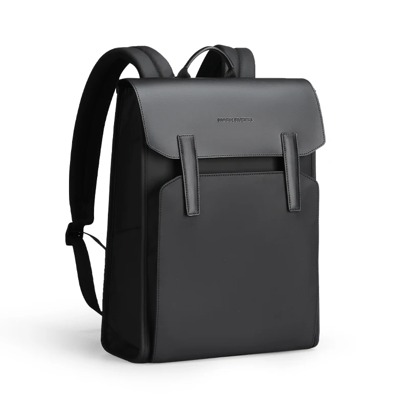 Classic Business Work Black Leather Backpack 15.6 Inch Laptop Waterproof Bag School Bags Business bacbackpack for men Classic Business Work Black Leather Backpack 15.6 Inch Laptop Waterproof Bag School Bags Business bacbackpack for men