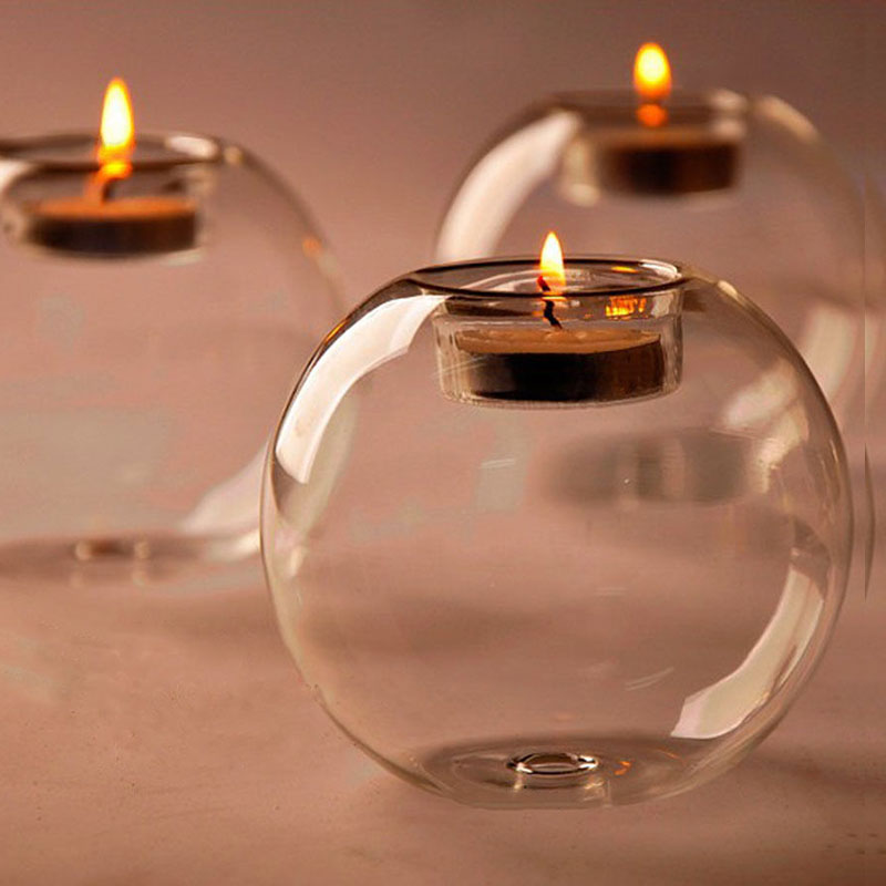 Classic Crystal Glass Candle Holders Classic Crystal Glass Candle Holders