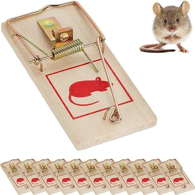 Classic Reusable Wooden Mouse Trap Classic Reusable Wooden Mouse Trap
