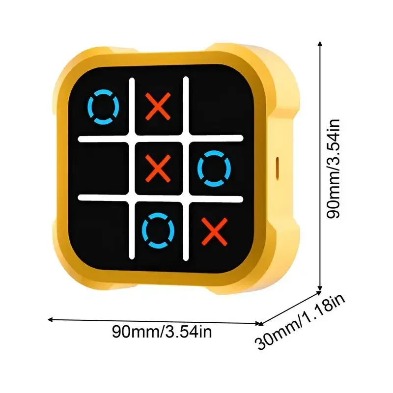 Classic Tic Tac Toe Games Handheld Puzzle Game Console For Kids Gift Travel Gathering Puzzle Board Game Console Classic Tic Tac Toe Games Handheld Puzzle Game Console For Kids Gift Travel Gathering Puzzle Board Game Console