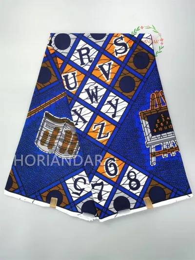 Classical Fabric Dutch Hollandais Fabric Veritable Real Wax for African Printed Dress Guaranteed 100% Cotton 6 Yards Classical Fabric Dutch Hollandais Fabric Veritable Real Wax for African Printed Dress Guaranteed 100% Cotton 6 Yards