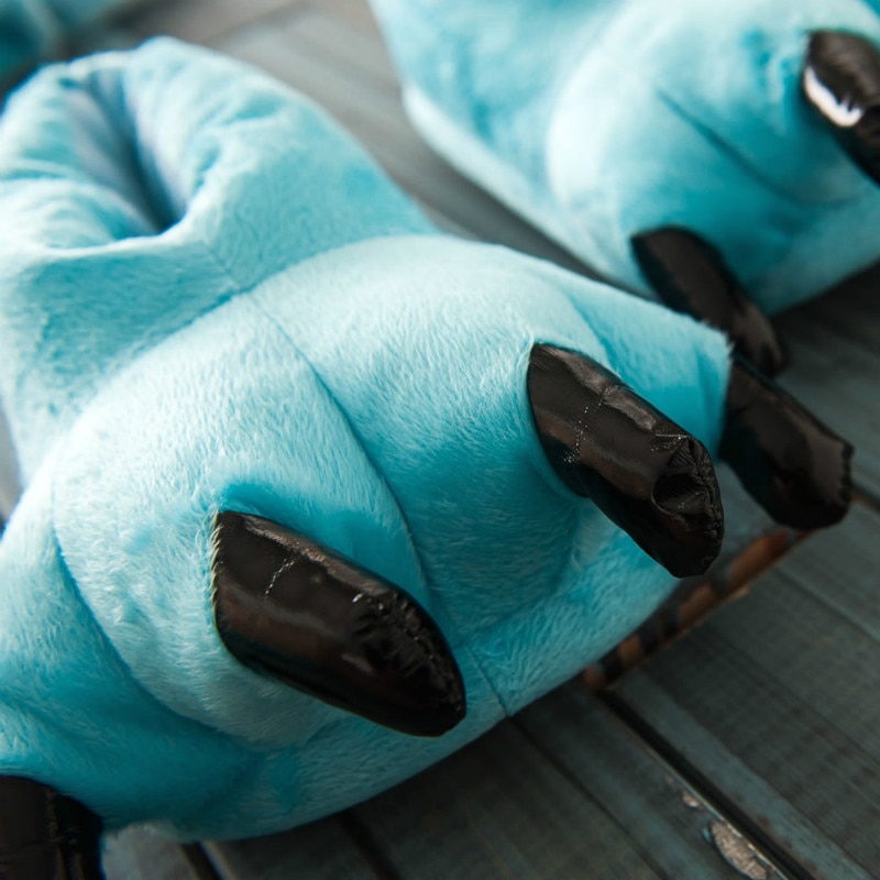 Claw Slippers Warm Costume Paw Shoes