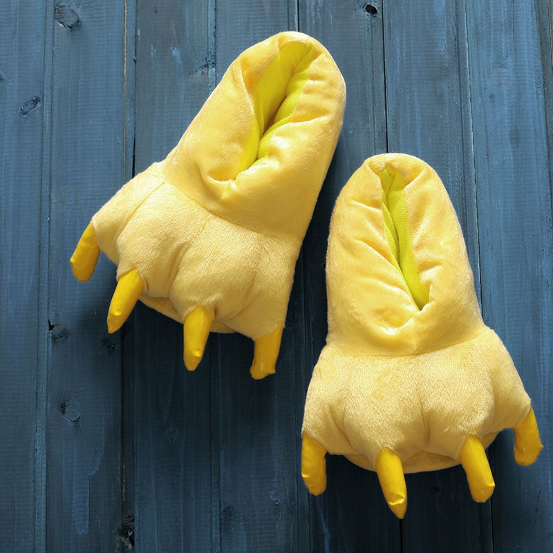 Claw Slippers Warm Costume Paw Shoes