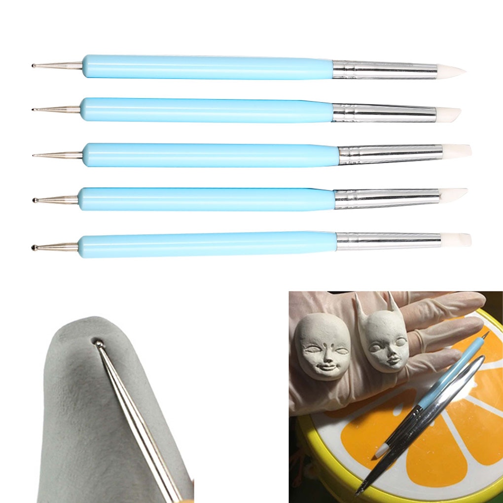 Clay Carving Tools Set (5 pcs) Clay Carving Tools Set (5 pcs)