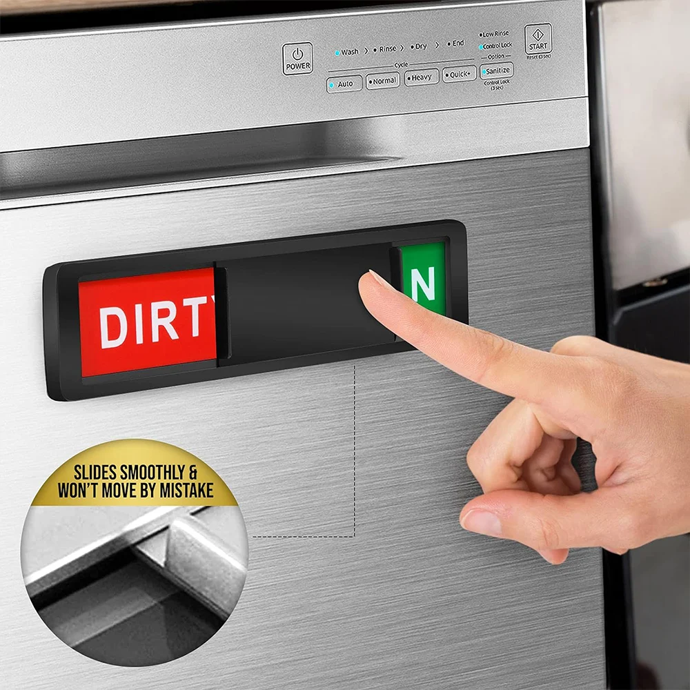 Clean and Dirty Dishwasher Magnet