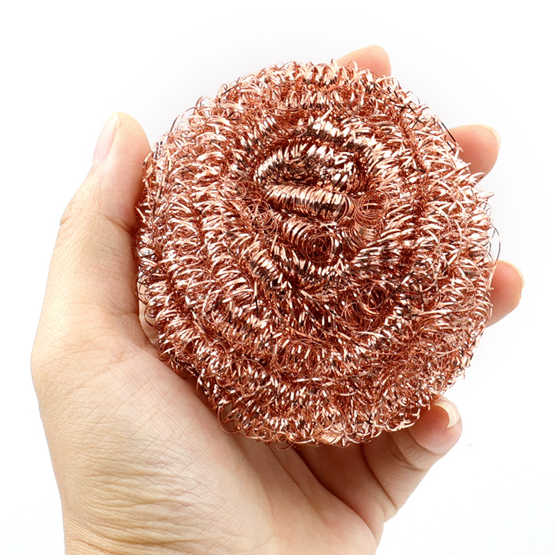 Cleaning Ball Desoldering Soldering Iron Mesh Filter Cleaning Nozzle Tip Copper Wire Cleaner Ball Metal Dross Box Clean