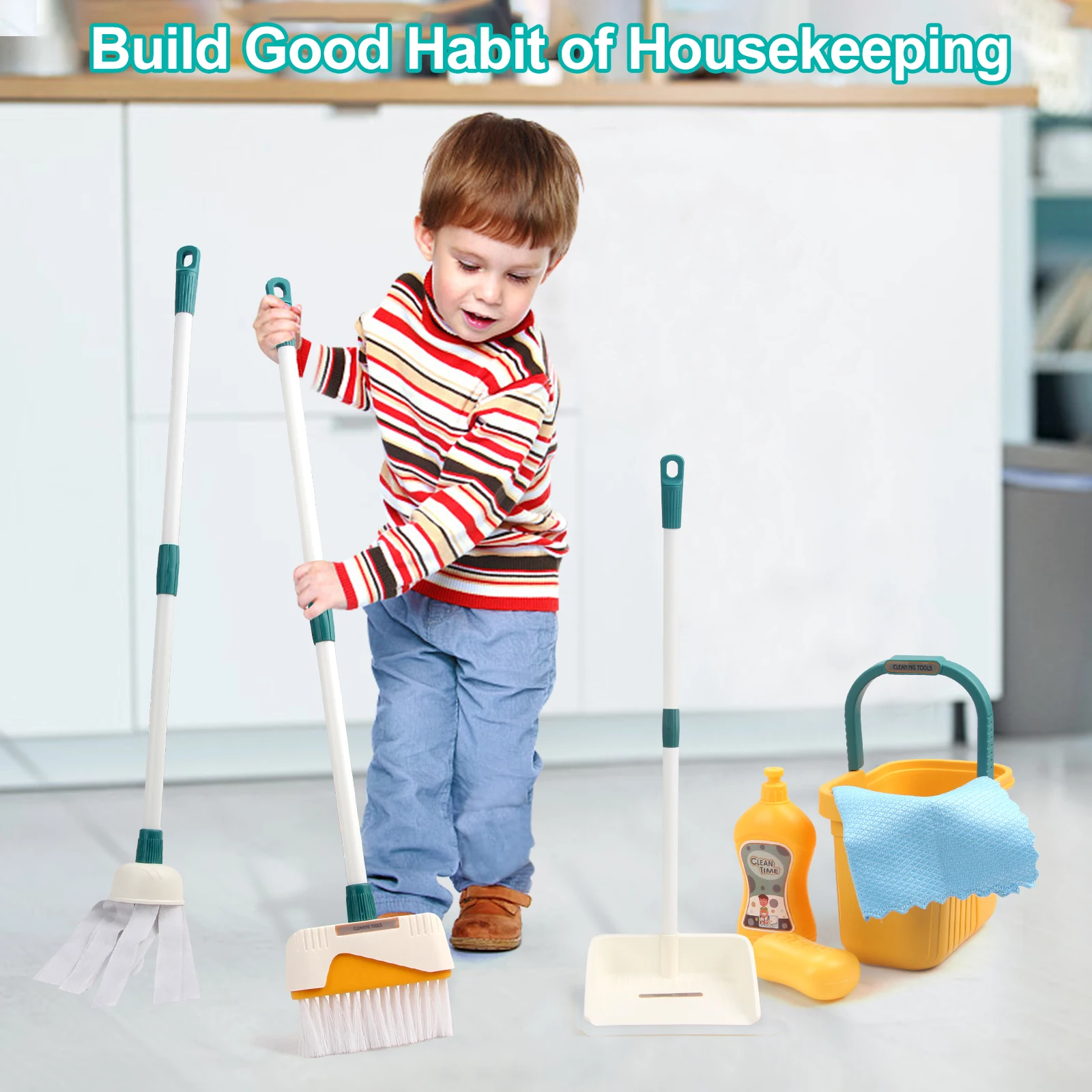 Cleaning Set Toys for Kids (12Pcs) Cleaning Set Toys for Kids (12Pcs)
