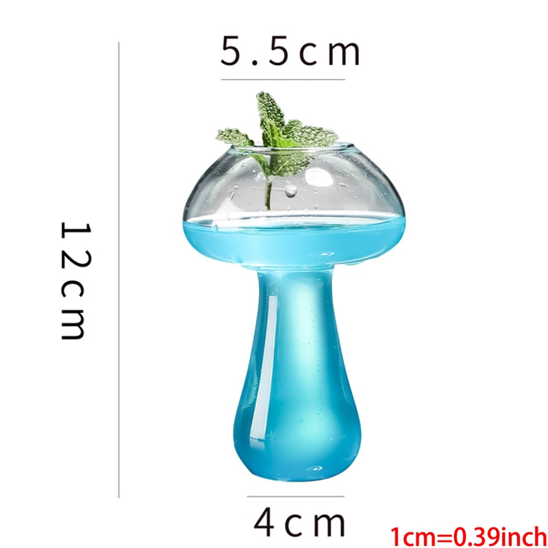 Clear 380ml Mushroom Cocktail Glass