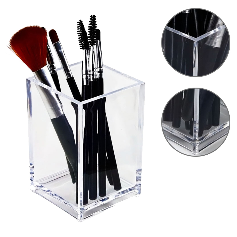 Clear Acrylic Makeup Brush Holder