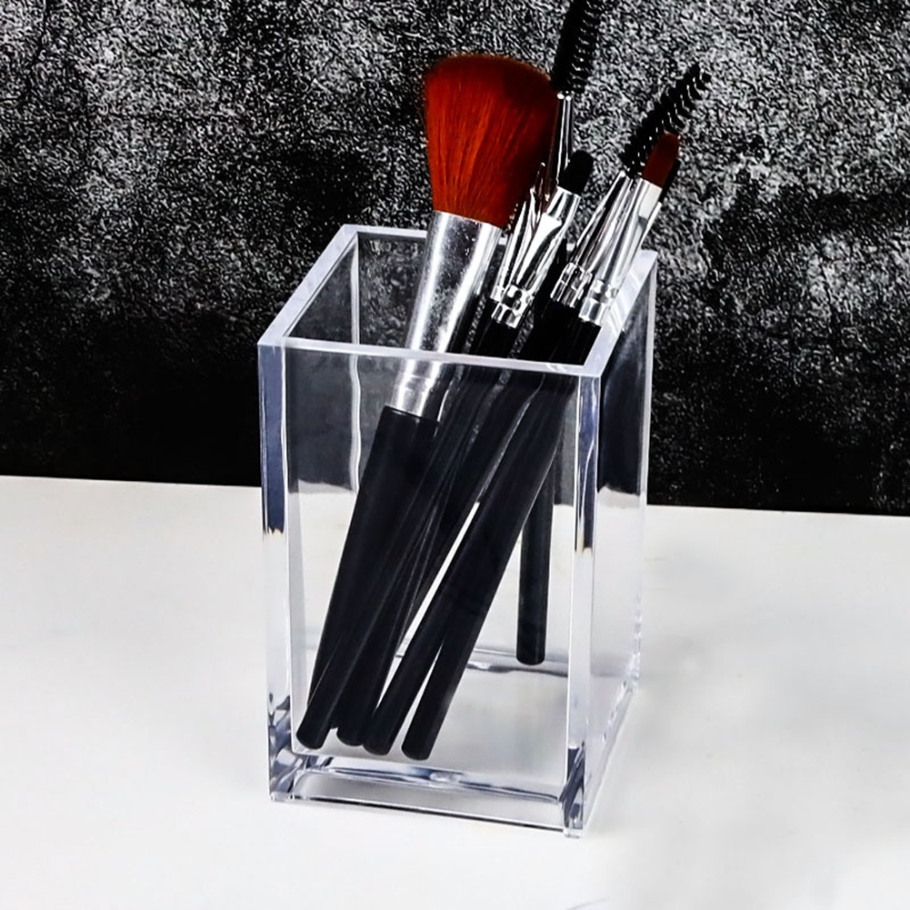 Clear Acrylic Makeup Brush Holder