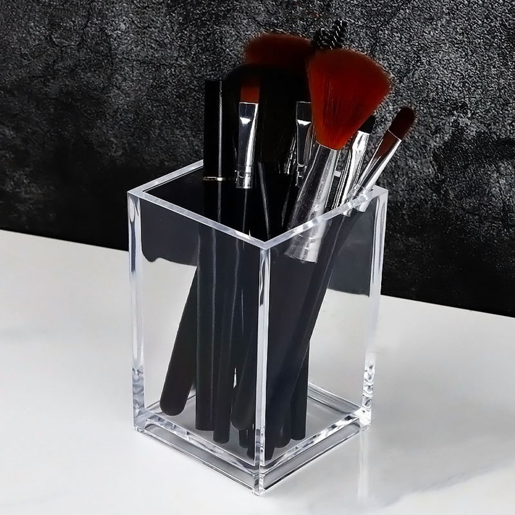 Clear Acrylic Makeup Brush Holder